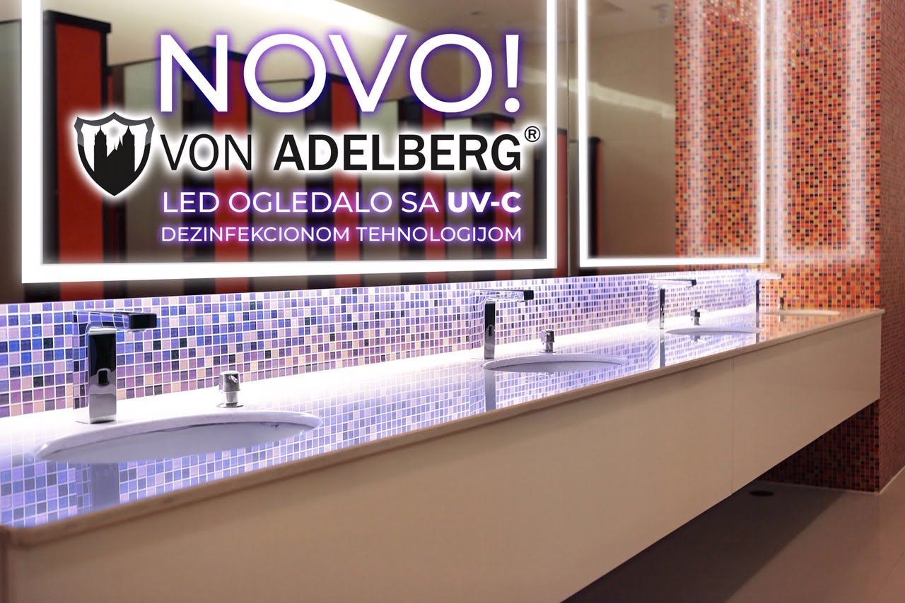 LED ogledala sa UV-C dezinfekcionom tehnologijom